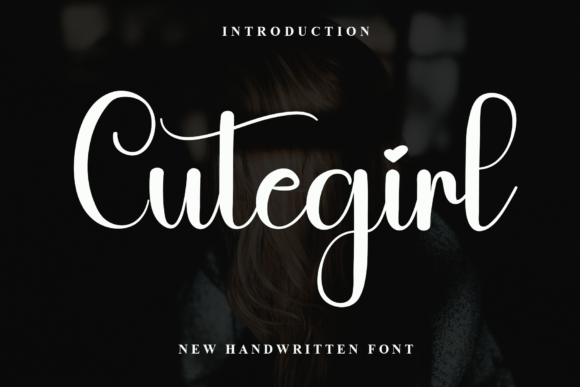Cutegrirl: A Magical Script Typeface for Web Design
