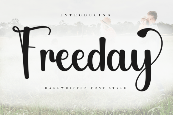 Freeday: A Modern Handwritten Font for Editorial Design