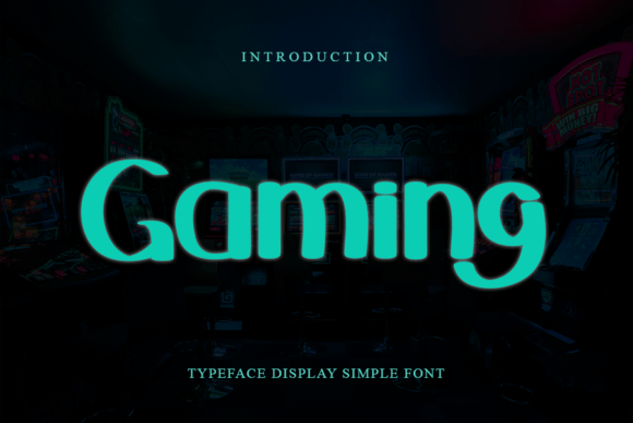 Gaming Font: A Handwritten Typeface for Editorial Design