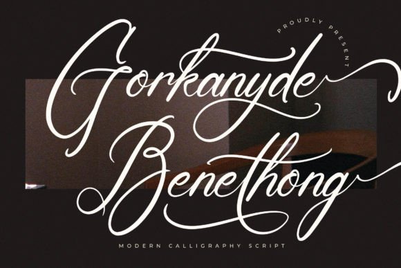 Gorkanyde Benethong: A Dazzling Script Font for Web Design
