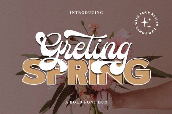 Greting Spring Duo: A Retro Typeface for Modern Brands