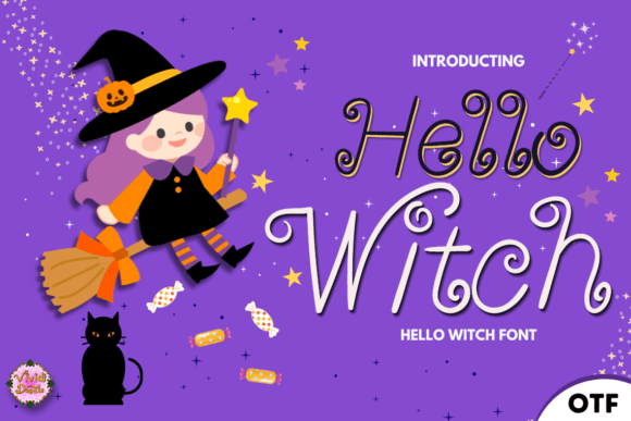 Hello Witch Font: A Spooky Typeface for Bold Branding