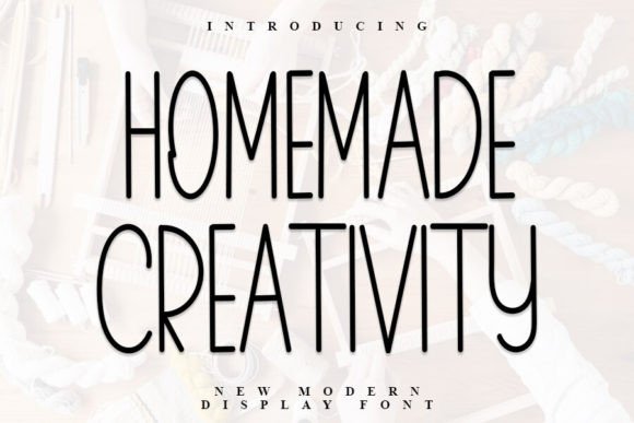 Homemade Creativity: The Font That Elevates Your Campaigns