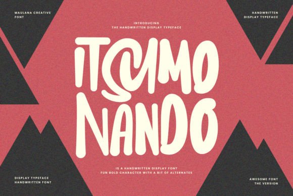 Itsumo Nando: A Friendly Handwritten Font for Web Design