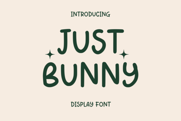 Just Bunny Font Review: A Playful Typeface for Branding