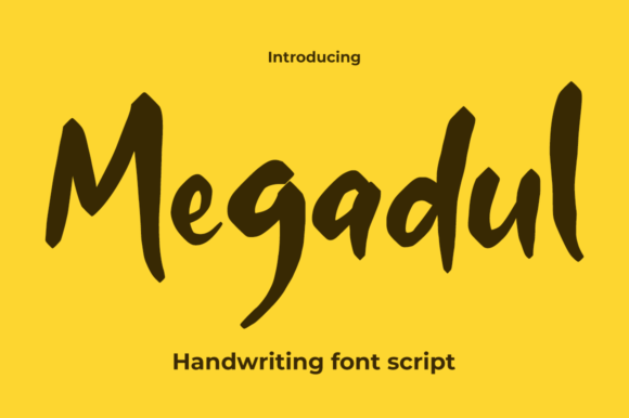 Megadul: The Handwritten Font for Scroll-Stopping Marketing