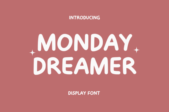 Monday Dreamer: A Playful Handwritten Font for Editorial Design