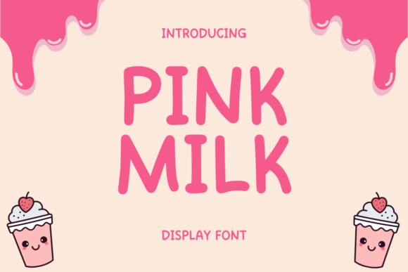 Pink Milk: The Playful Font That Boosts Campaign Clarity