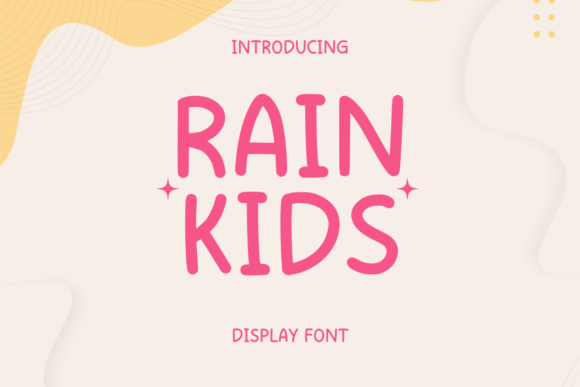 Rain Kids Font Review: A Playful Typeface for Branding
