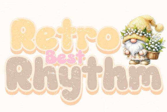 Retro Best Rhythm: A Playful Script Font for Editorial Design