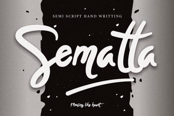 Sematta: The Handwritten Typeface That Elevates Campaigns