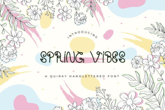 Spring Vibes: A Playful Handwritten Font for Campaigns