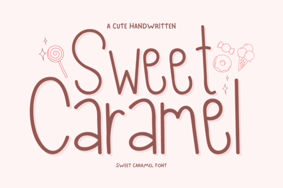 Sweet Caramel: A Sleek Handwritten Font for Modern Web Design