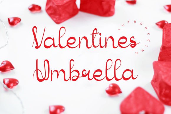 Valentines Umbrella Font Review: A Designer's Take