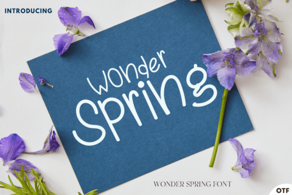 Wonder Spring: A Typeface That Breathes Life Into Your Brand